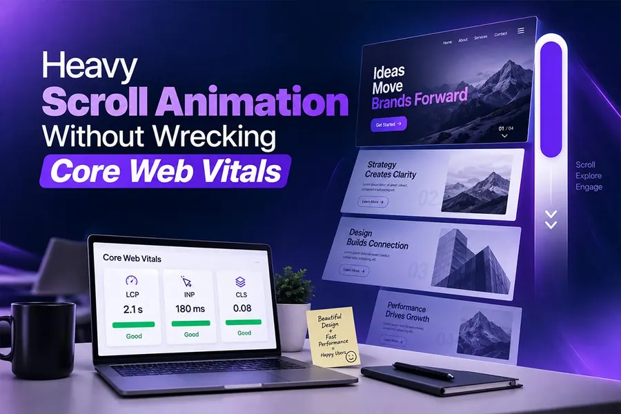 Heavy Scroll Animation Without Wrecking Core Web Vitals