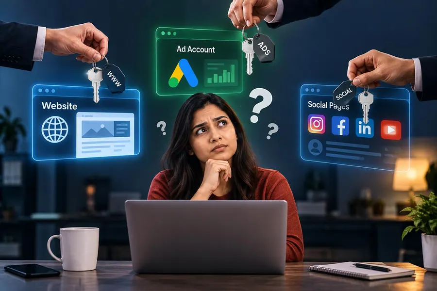 Who Actually Owns Your Website, Ad Account and Social Pages?